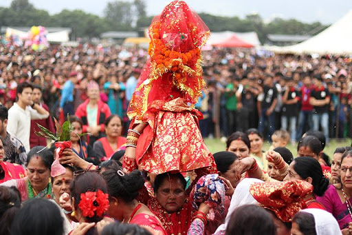 Gaura Festival Of Nepal Omgnepal Omg Nepal