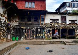 Adinath Temple in Chobhar in 2021; not a photograph of the 2026 fair..