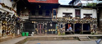 Adinath Temple in Chobhar in 2021; not a photograph of the 2026 fair..