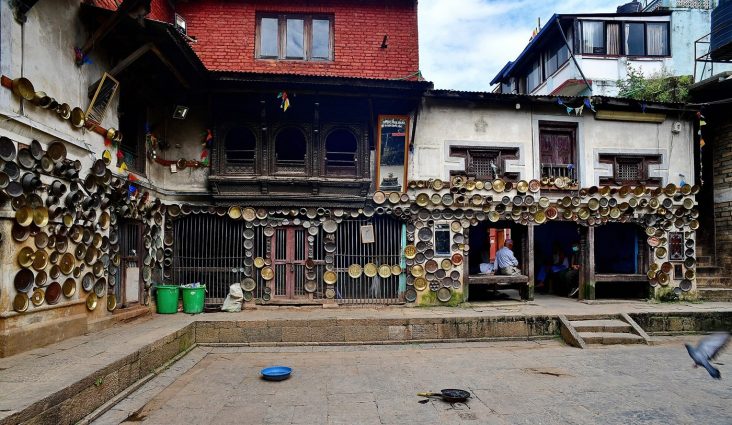 Adinath Temple in Chobhar in 2021; not a photograph of the 2026 fair..