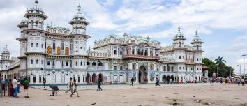 Janaki Temple in Janakpur in 2016.