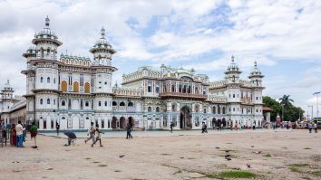 Janaki Temple in Janakpur in 2016.