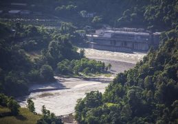 Kaligandaki hydropower infrastructure in 2013.
