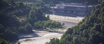 Kaligandaki hydropower infrastructure in 2013.