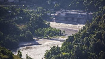 Kaligandaki hydropower infrastructure in 2013.